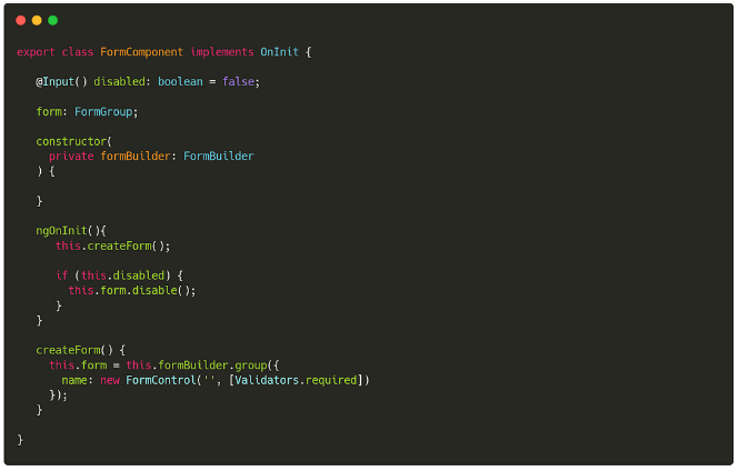 Validações padrão