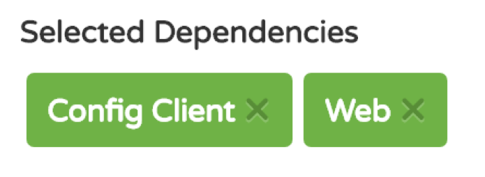spring cloud config client dep