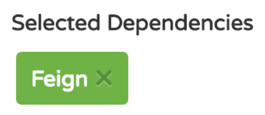 spring cloud feign dep